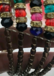 Colorful Beaded Statement Neckpiece