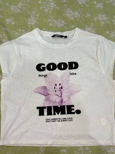 White printed T-Shirt