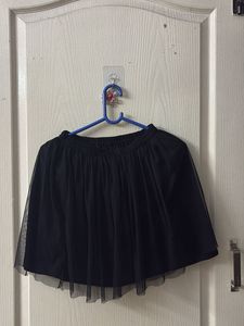 Black Tulle Skirt