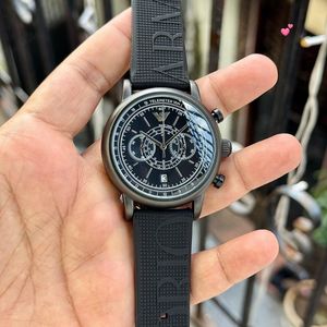 EMPORIO ARMANI – GREEN CHRONOGRAPH EDITION