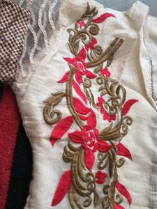Elegant Embroidered Kurta