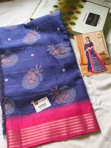 Beautiful Blue & Pink Saree
