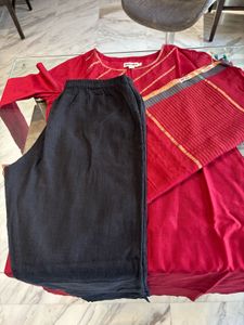Fabindia Kurta with Indian Motifs