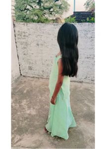 Beautiful Pastel Green Ethnic Set