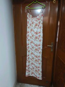 Floral Print Maxi Dress