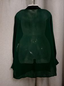 DHAMAKA 💥 OFFERS VELVET COLLAR SHIRT FOR WOMEN'S