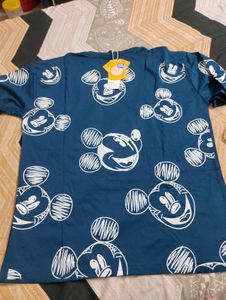 Cool Blue Mickey Mouse T-Shirt