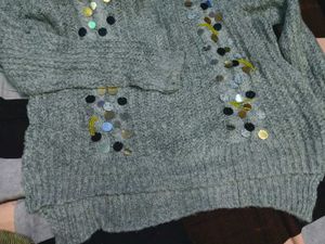 Glamour Grey Knit Sweater