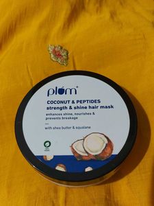 Plum hair mask