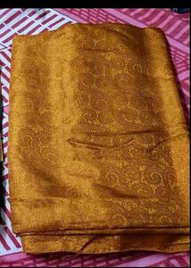 Beautiful Yellow Saree with Intricate Border