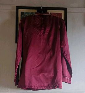 Women's Satin Pajama Set