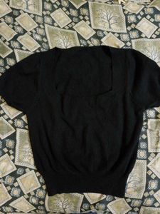 Classic Black Knit Sweater