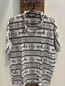 Mahakal Om Print Kurta