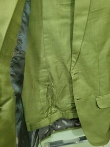 Men's Light Green coat pent