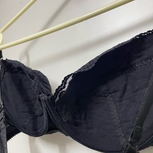 Wired Dark Blue Bra