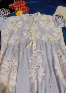Elegant Embroidered Kurta Set