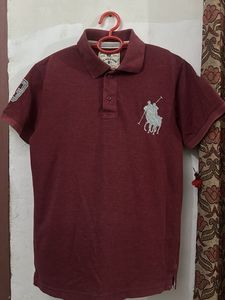 Men's Polo T-Shirt - Maroon