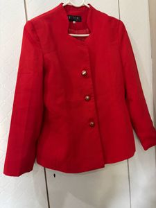 Red Formal Blazer