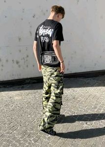 CORVIDEA camo 19 pocket cargo