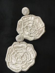 Beaded Flower Earrings