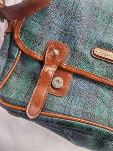 Vintage Ralph lauren Plaid Crossbody Bag