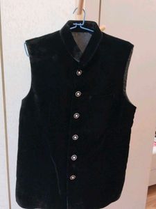 Classic Black Velvet Jacket