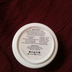 Auli Leave In Night Facial Mousse