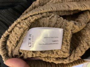 Cider Popcorn Maxi Camel Skirt