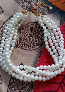 Elegant Multi-Strand Pearl Necklace