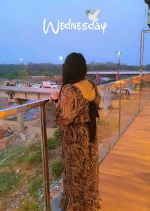 Stylish Printed Maxi Dress size m