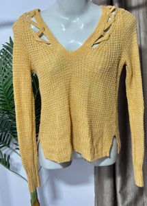 🔆Yellow Knit Sweater 🔆