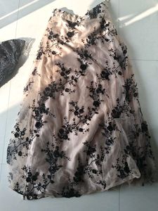 Elegant Sequined Blouse Lehenga Set