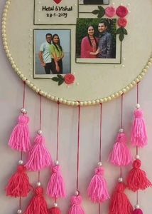 Hand Embroidered Photo Hoop