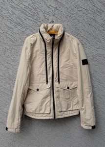 Men's Beige Casual Jacket