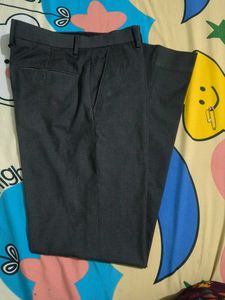 Men's Charcoal Grey Formal Trousers