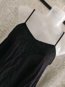 Elegant Black Lace Dress