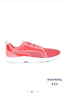 Pink Puma Running Shoes