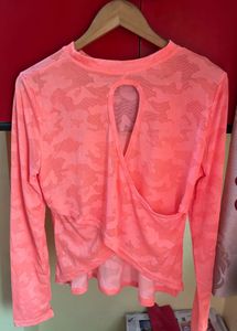 Savana Peach Camo Activewear