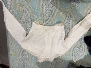 White Crop Top Knot Blouse