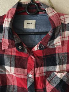 Max Plaid Button Down Shirt