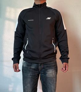 Skechers Black &amp; White Track Jacket