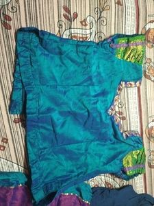 Colorful Patchwork Dress &amp; Top Set