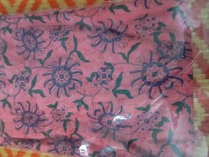 Floral Print Cotton Nighty Zip Type XXL