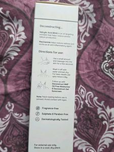 Deconstruct Oil Control Facewash
