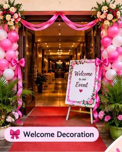 Welcome Event Decoration