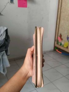 Cute Pink Butterfly Wallet with Pom Po