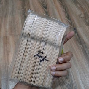 Brand New Aluminium Containers &amp; Wooden Forks