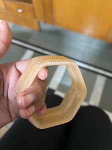 Elegant Gold-Toned plastic Bangles (Set of 2)