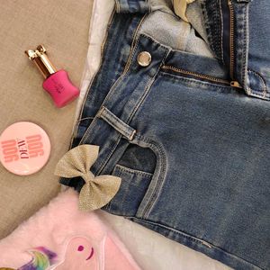 Trendy Blue Denim Jeans