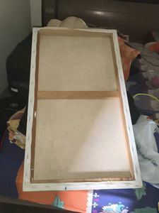 Long Canvas Art Work